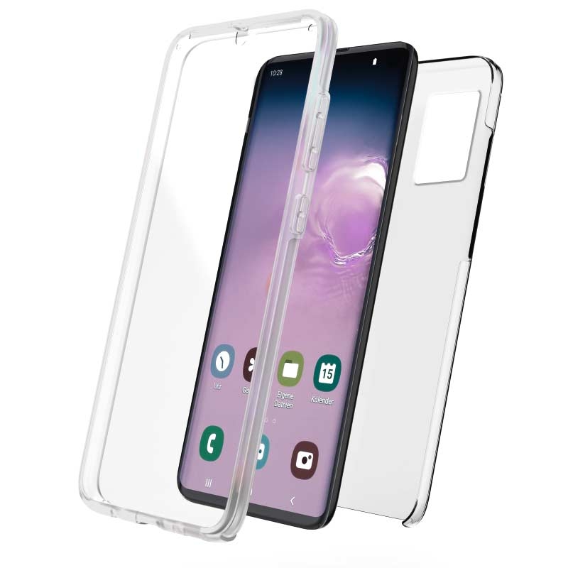 Hama Cover "360° Protection", 2-teilig, für Samsung Galaxy S20, Transparent