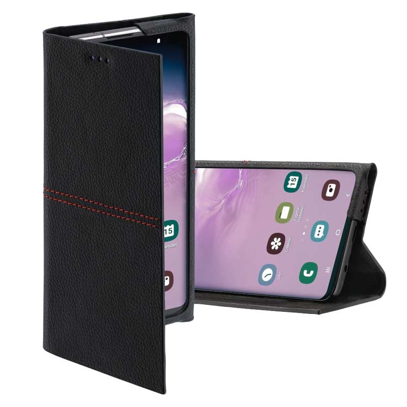 Hama Booklet "Red Sensation No. 6" für Samsung Galaxy S20 Ultra, Schwarz/Rot