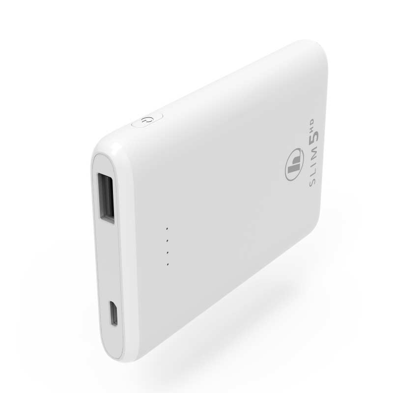 Hama Power Pack ""SLIM 5HD"" 5000mAh weiß