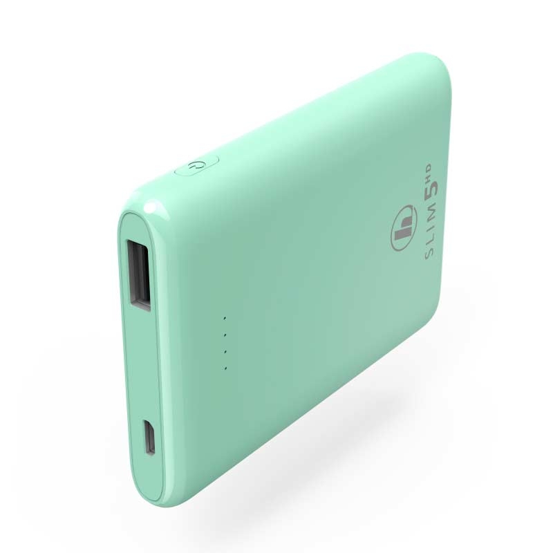 Hama Power Pack "SLIM 5HD" 5000mAh mintgrün