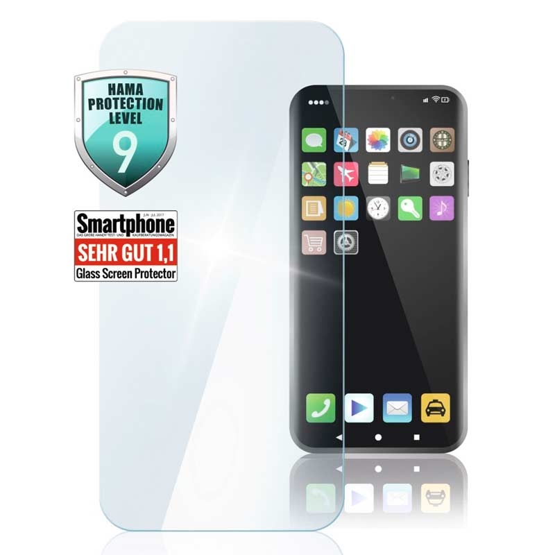 Hama Echtglas-Displayschutz "Premium Crystal Glass" für Huawei P40