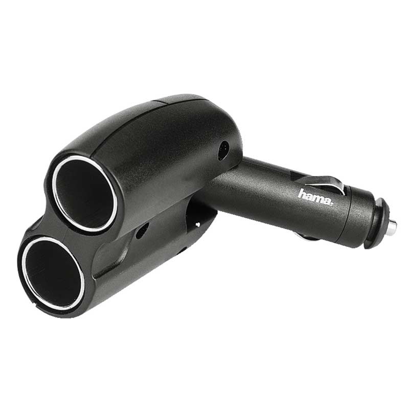 Hama 2-fach-Verteiler für Zigarettenanzünderbuchse