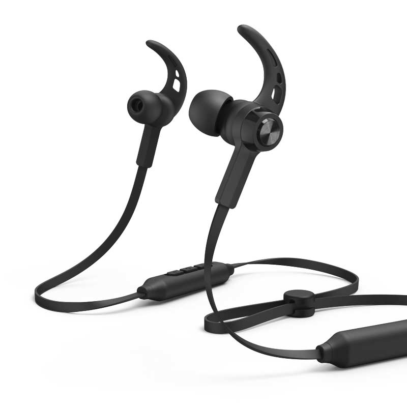 Hama Bluetooth®-Kopfhörer "Balance", In-Ear, Mikro, Ear-Hook, Schwarz