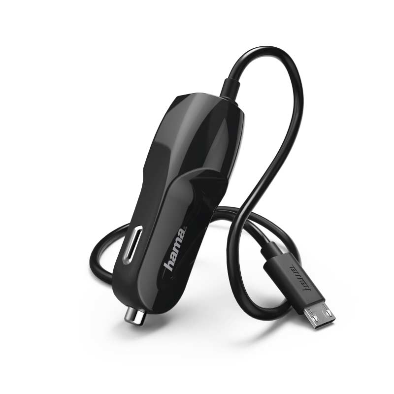 Hama Kfz-Ladegerät Micro-USB 2,4A schwarz