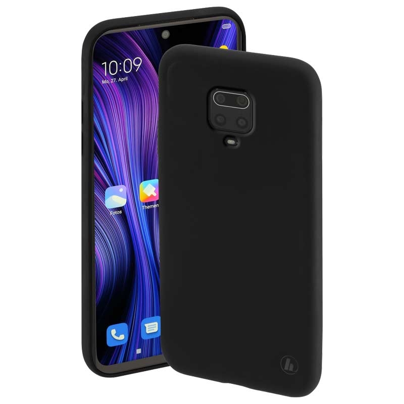 Hama Cover "Finest Feel" für Xiaomi Redmi Note 9 Pro (Max)/Note 9S, Schwarz