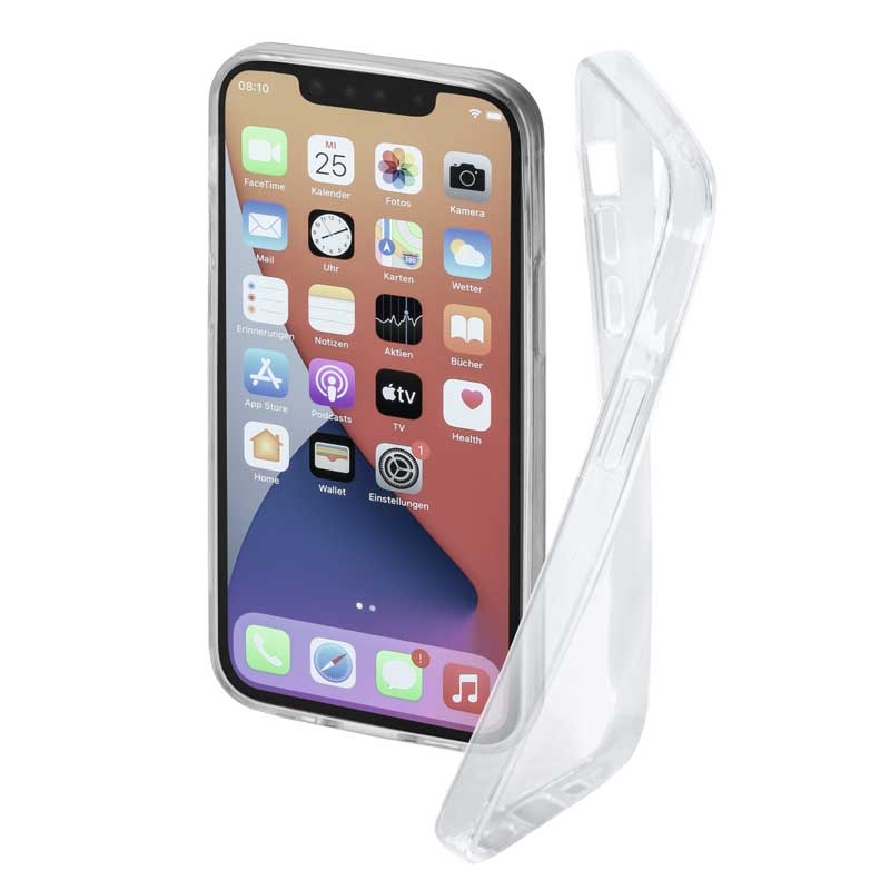 Hama Cover "Crystal Clear" für Apple iPhone 13 mini, Transparent