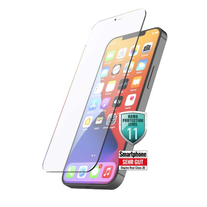 Hama 3D-Full-Screen-Schutzglas für Apple iPhone 13 mini, Schwarz