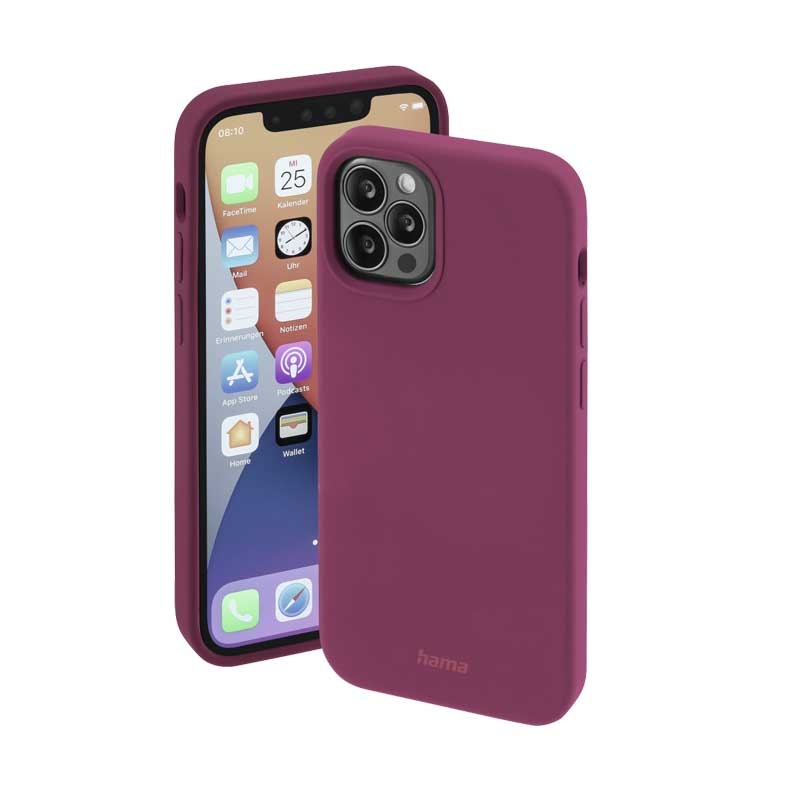 Hama Cover MagCase Finest Feel PRO" für Apple iPhone 13 Pro Max, Bordeaux"