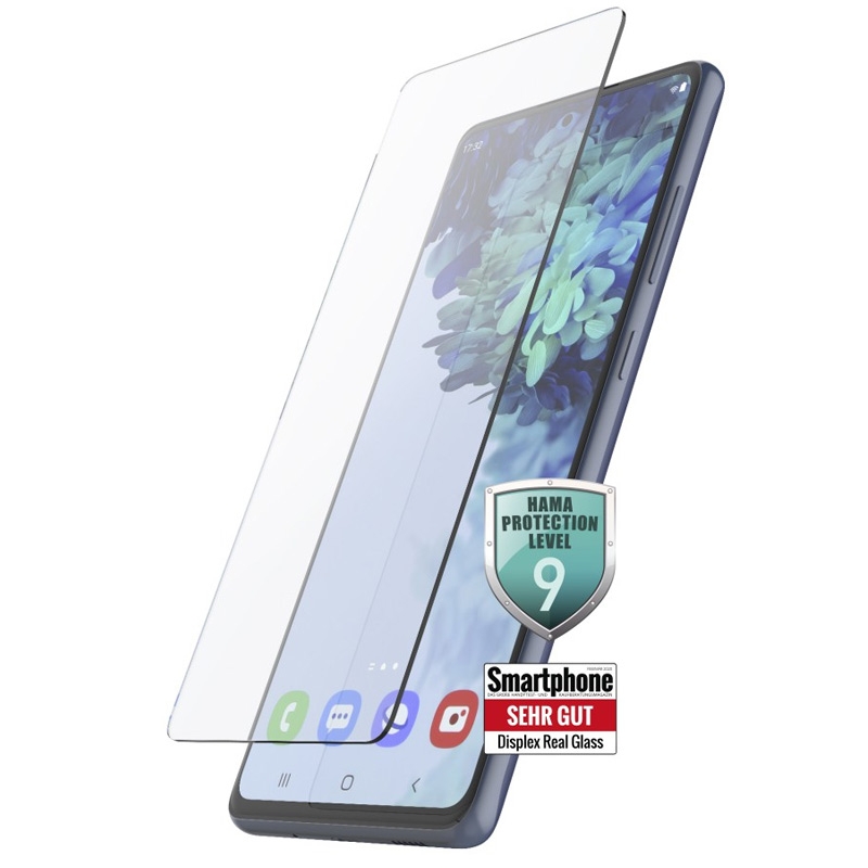 Hama Echtglas-Displayschutz Premium Crystal Glass" für Samsung Galaxy S21 FE 5G"