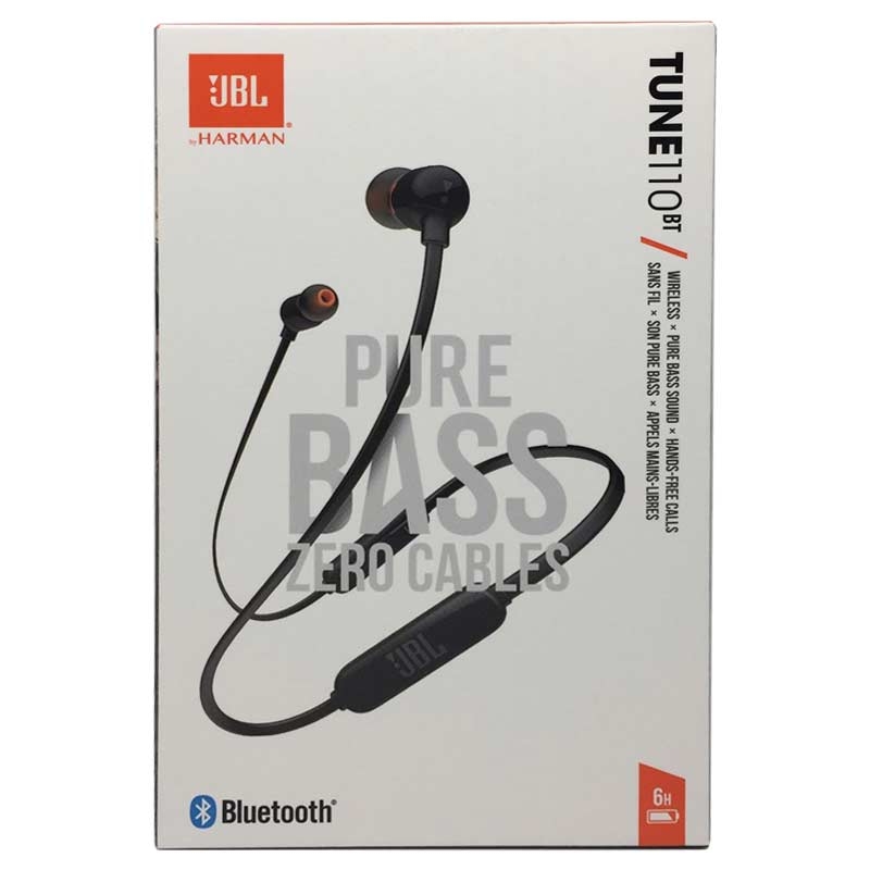 JBL Tune110BT In-Ear Bluetooth-Kopfhörer schwarz