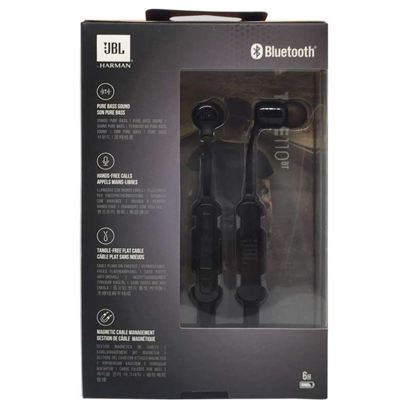 JBL Tune110BT In-Ear Bluetooth-Kopfhörer schwarz