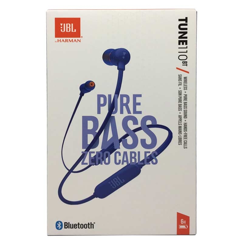 JBL Tune110BT In-Ear Bluetooth-Kopfhörer blau