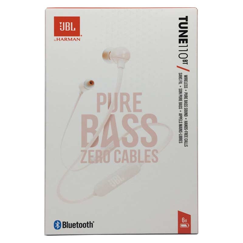 JBL Tune110BT In-Ear Bluetooth-Kopfhörer pink