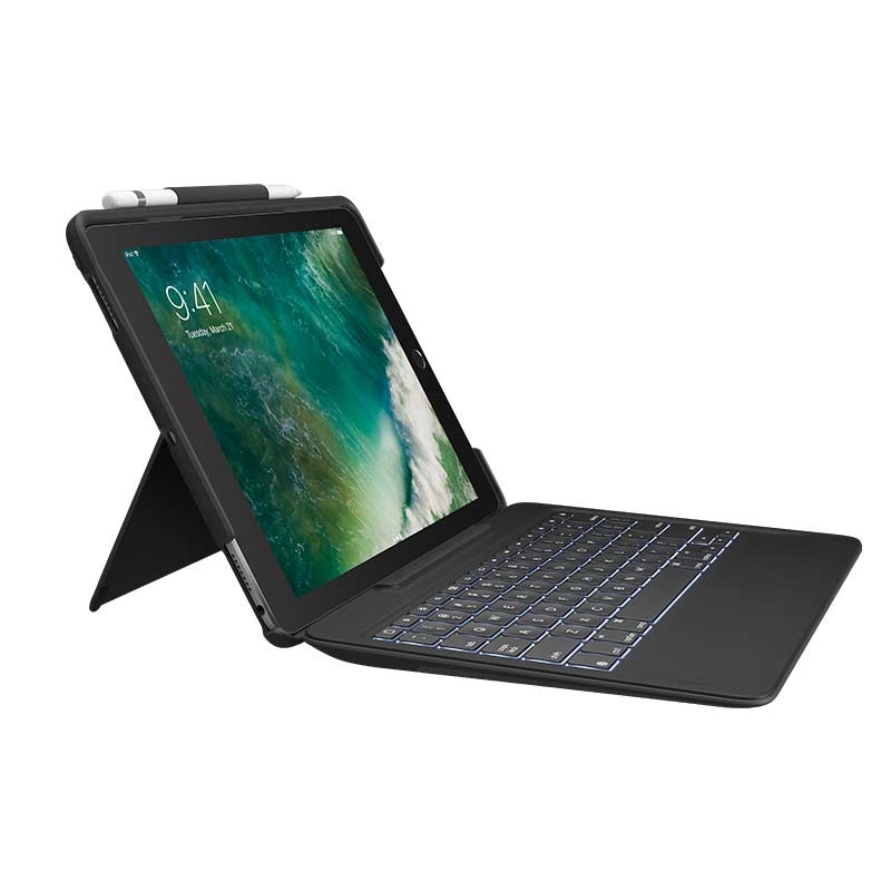 Logitech Slim Combo mit Tastatur für iPad Pro 10,5 Zoll 2. Wahl Qualitätsprodukt