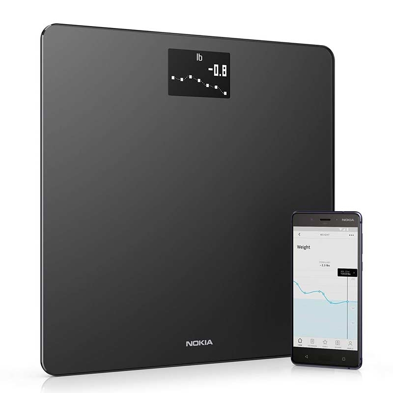 Nokia Body - BMI-WLAN-Körperwaage schwarz Ausstellungsgerät