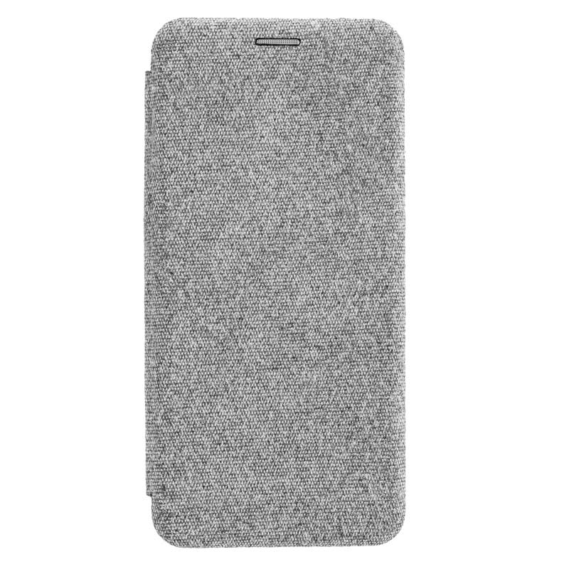 Peter Jäckel COMMANDER Book Case CURVE für Samsung A202 Galaxy A20e Suit Elegant Gray