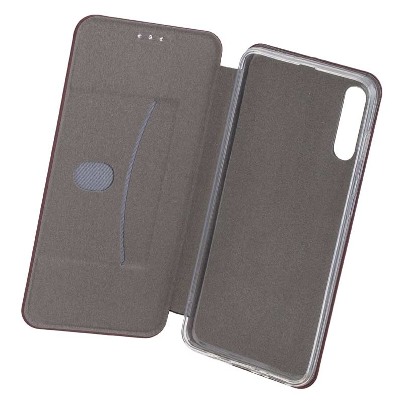 Peter Jäckel COMMANDER Book Case CURVE für Samsung A705 Galaxy A70 Soft Touch Bordeaux