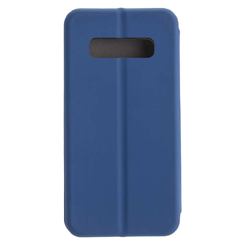Peter Jäckel COMMANDER Book Case CURVE für Samsung G975 Galaxy S10+ Soft Touch Maritim Blue