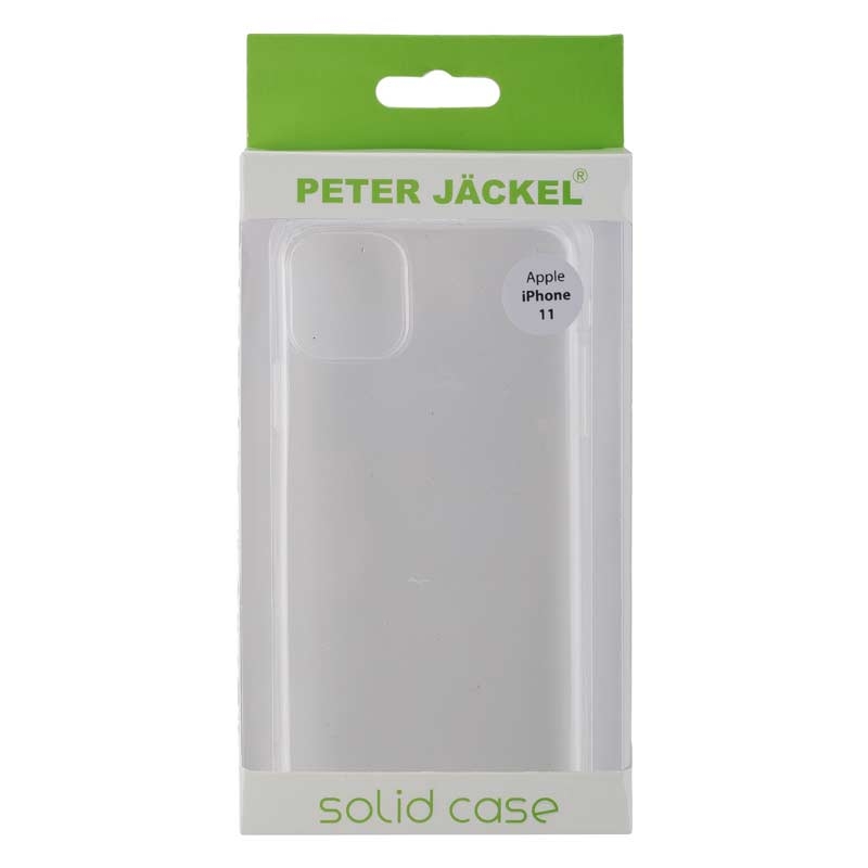 Peter Jäckel Protector Solid Case für Apple iPhone 11 Clear