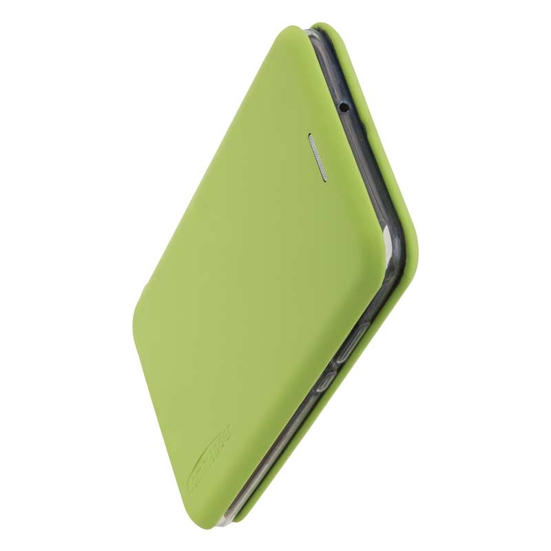 Peter Jäckel Commander Book Case CURVE für Samsung A202 Galaxy A20e Soft Touch Green