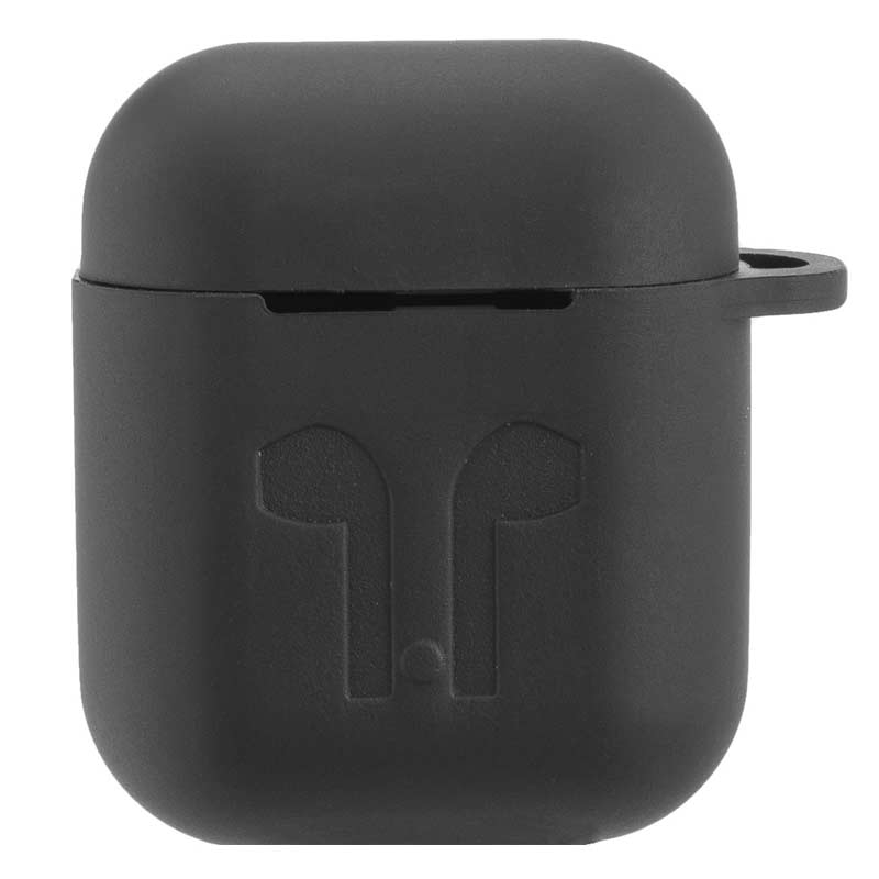 Peter Jäckel Case für Apple AirPods Soft Touch Black