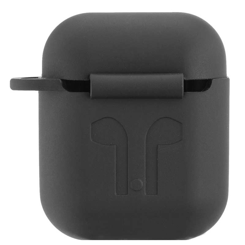 Peter Jäckel Case für Apple AirPods Soft Touch Black