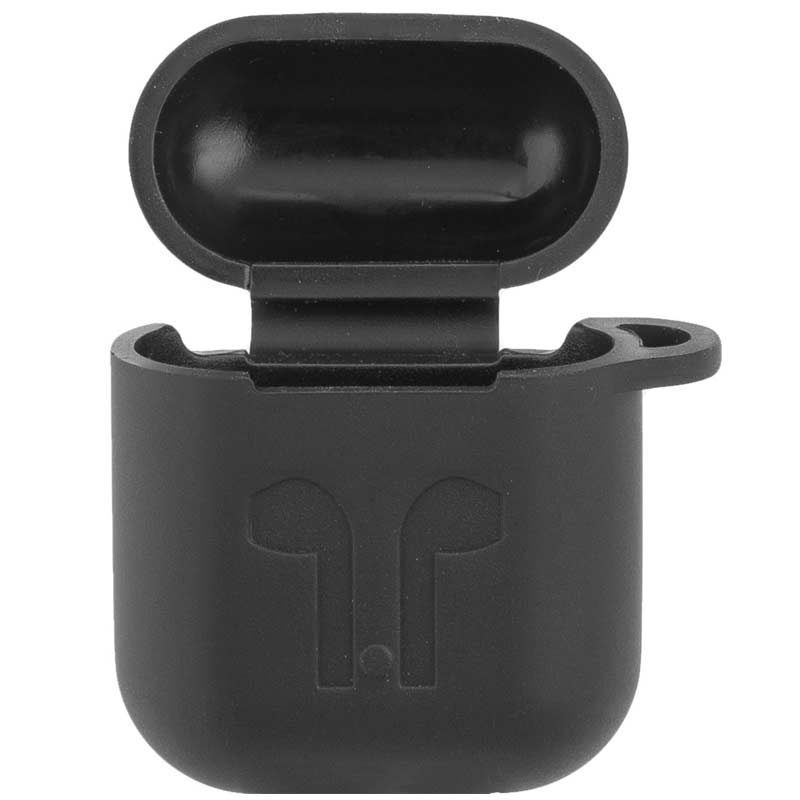 Peter Jäckel Case für Apple AirPods Soft Touch Black