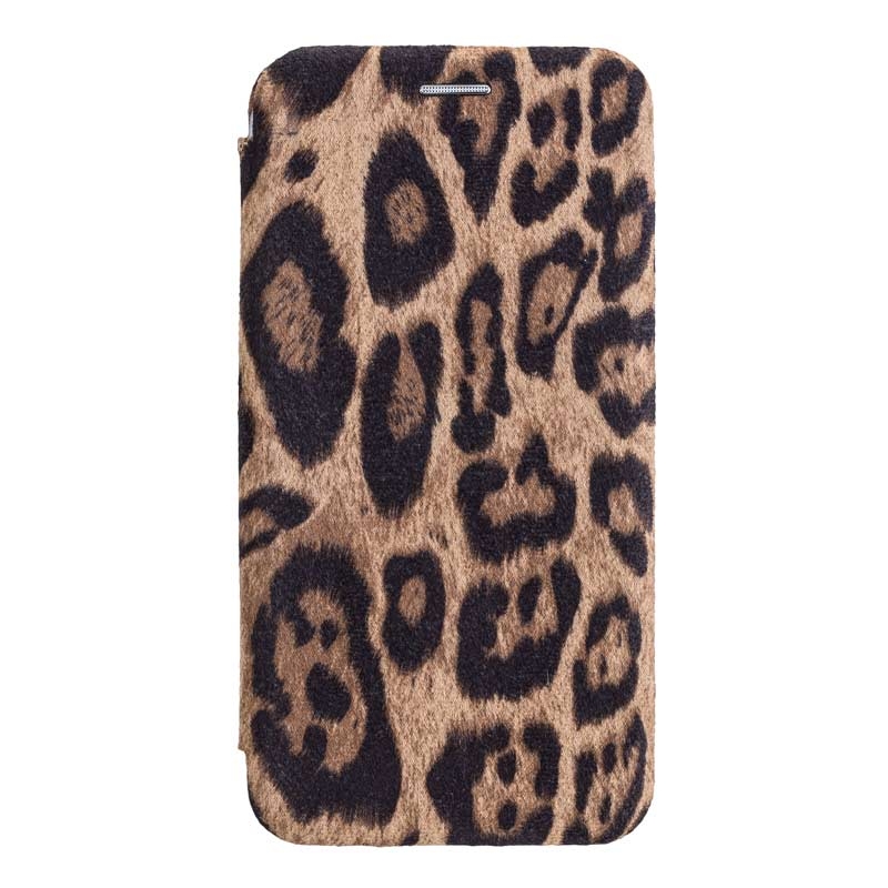 Peter Jäckel COMMANDER Book Case CURVE für Apple iPhone 11 Leopard