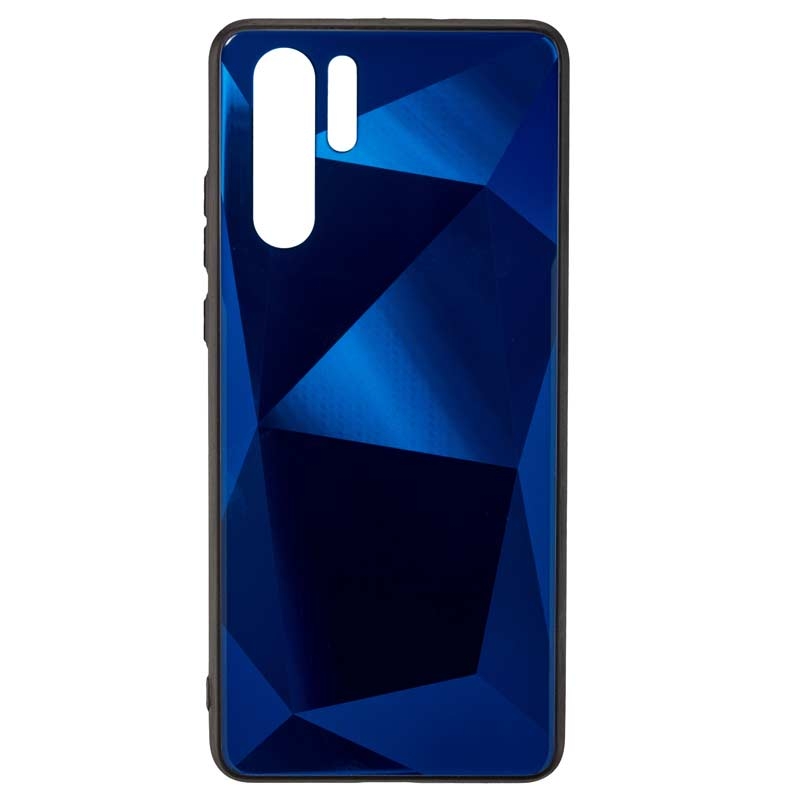 Peter Jäckel COMMANDER Glas Back Cover DIAMOND für Huawei P30 Pro Blue