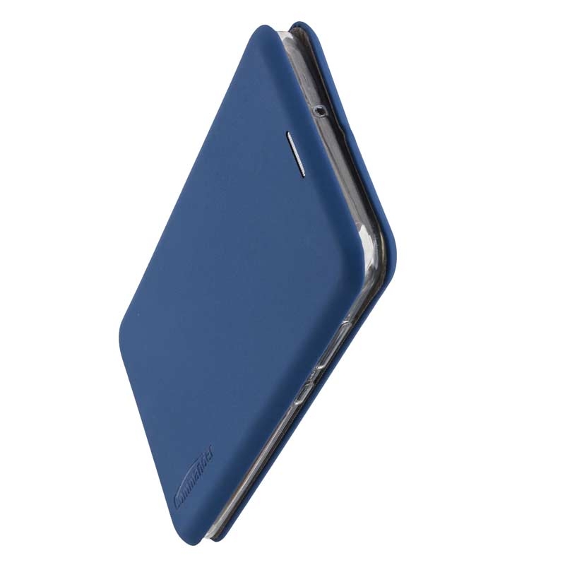 Peter Jäckel COMMANDER Book Case CURVE für Samsung A705 Galaxy A70 Soft Touch Maritim Blue