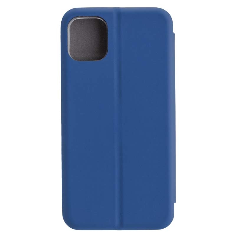 Peter Jäckel COMMANDER Book Case CURVE für Apple iPhone 11 Pro Soft Touch Maritim Blue