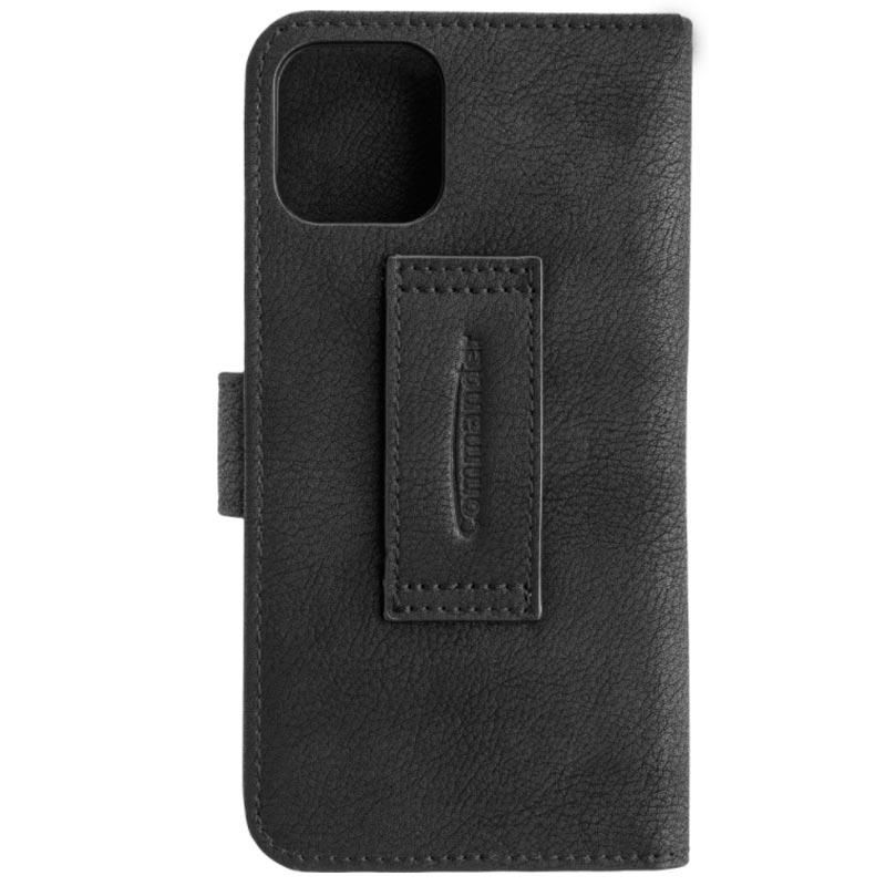 Peter Jäckel COMMANDER BOOK CASE ELITE Black für Apple iPhone 13