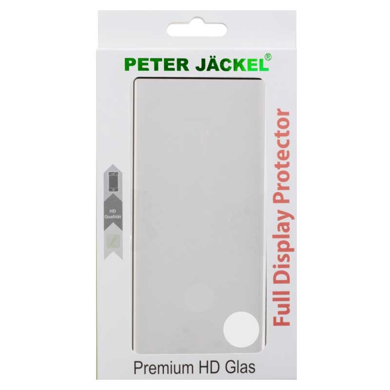 Peter Jäckel FULL DISPLAY HD Glass SUPERB für Samsung Galaxy S22 Black
