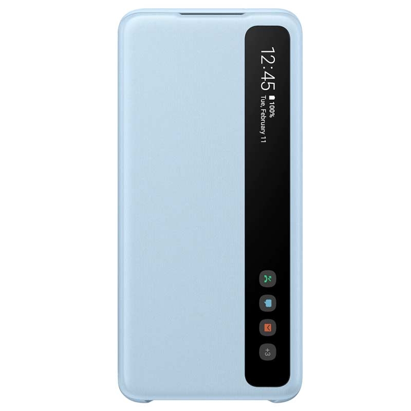 amsung Clear View Cover Galaxy S20+ (SM-G985) sky blue