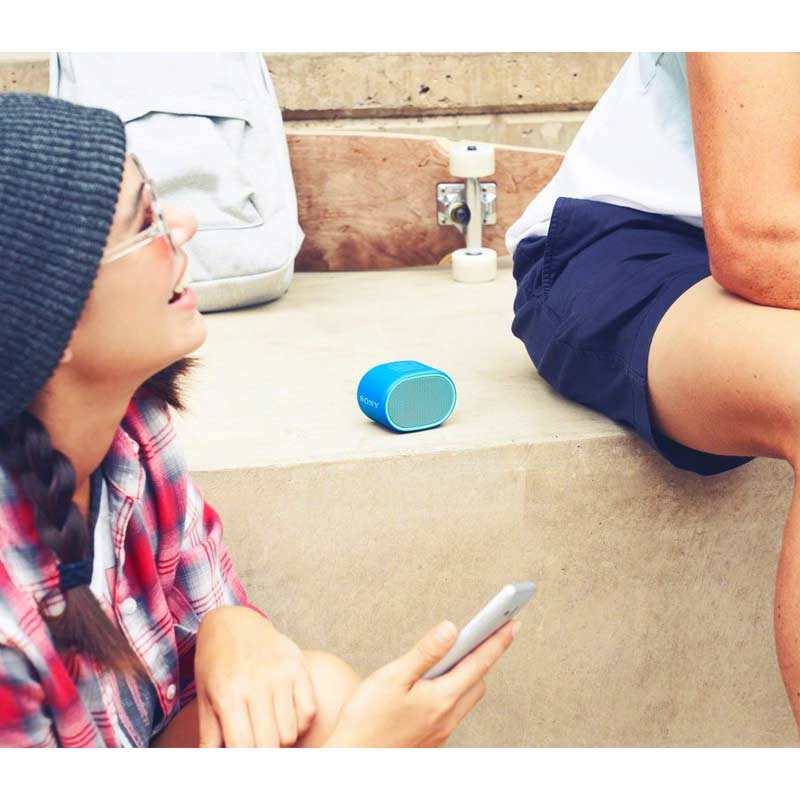 Sony SRS-XB01 tragbarer Bluetooth Lautsprecher blau