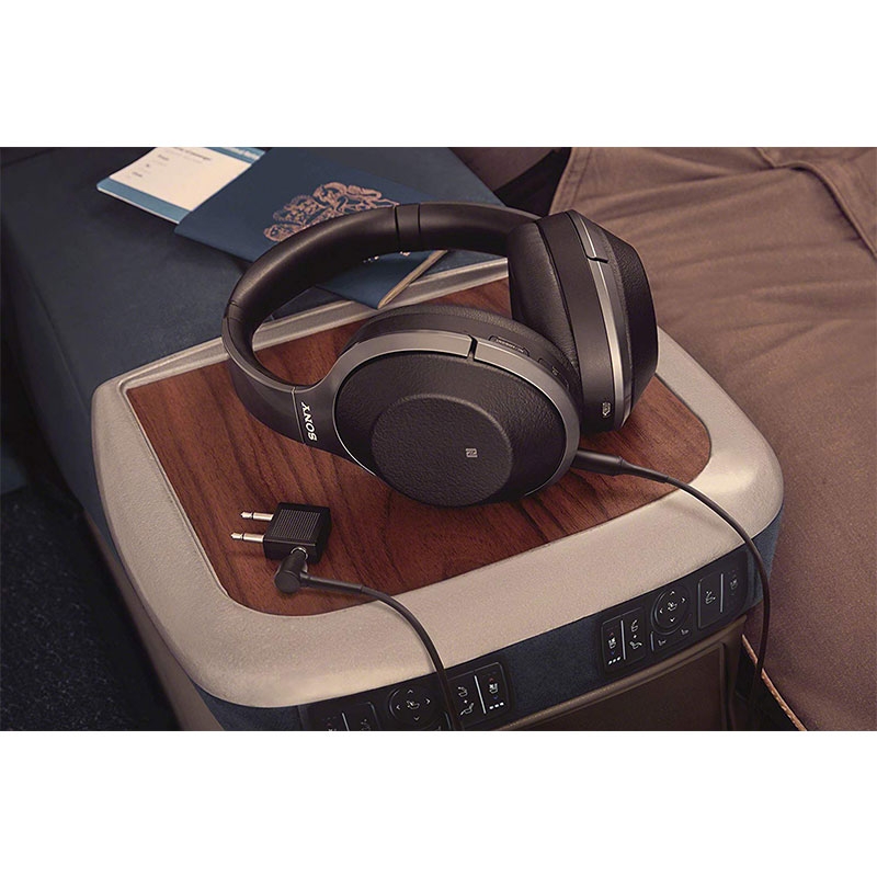 Sony WH-1000XM2 Kabelloser High-Resolution Kopfhörer schwarz