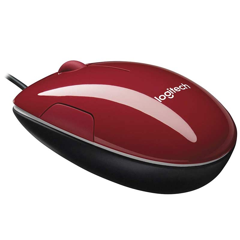Logitech LS1 M150 Laser Maus rot