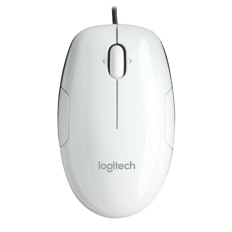 Logitech LS1 M150 Laser Maus weiß