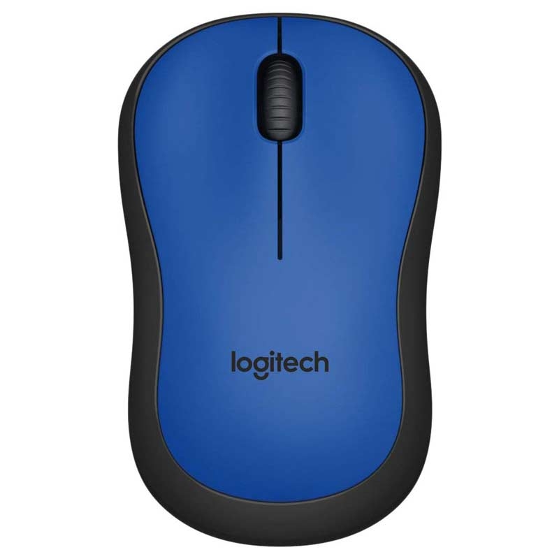 Logitech M220 Silent Wireless Maus blau
