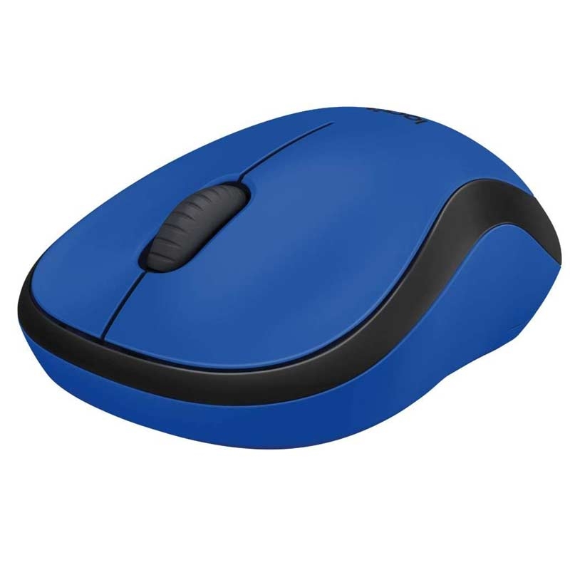 Logitech M220 Silent Wireless Maus blau