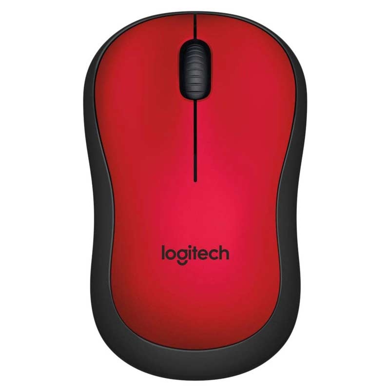 Logitech M220 Silent Wireless Maus rot