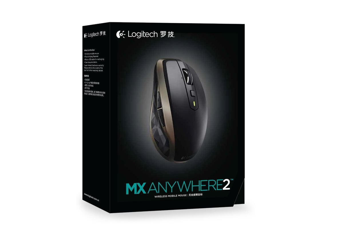 Logitech MX Anywhere 2 Wireless Maus schwarz
