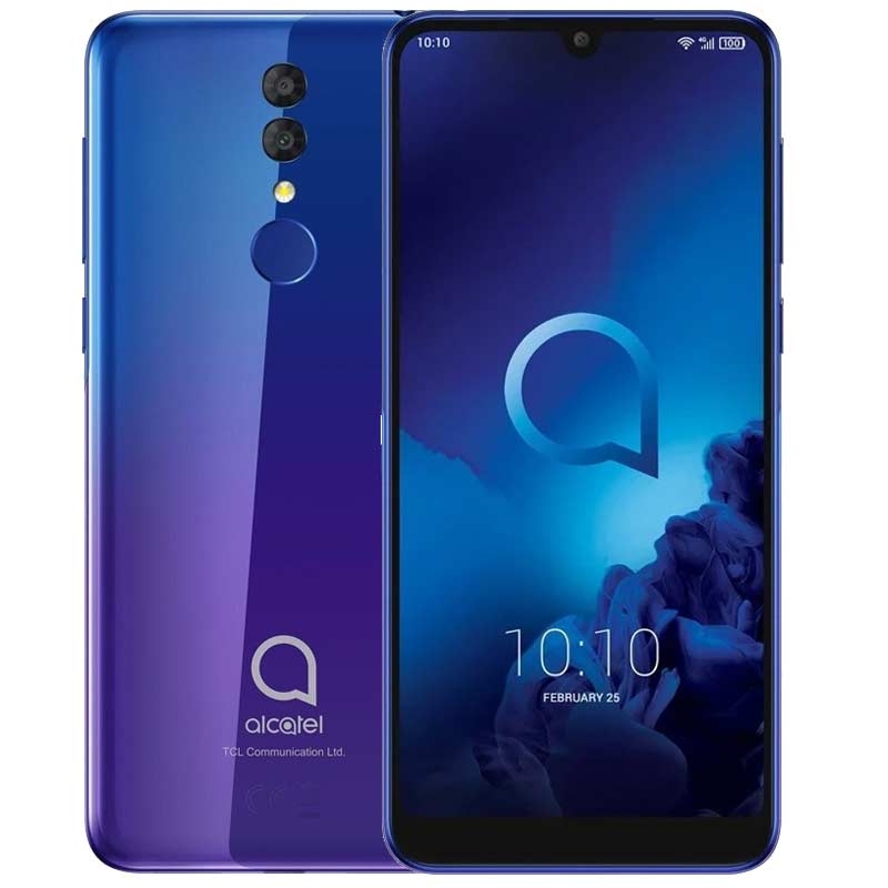 Alcatel 3 5053K 64GB 2019 Dual Sim blue purple