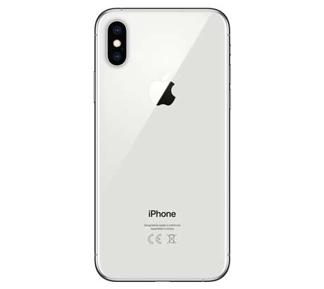 Apple iPhone Xs 64GB Smartphone silber