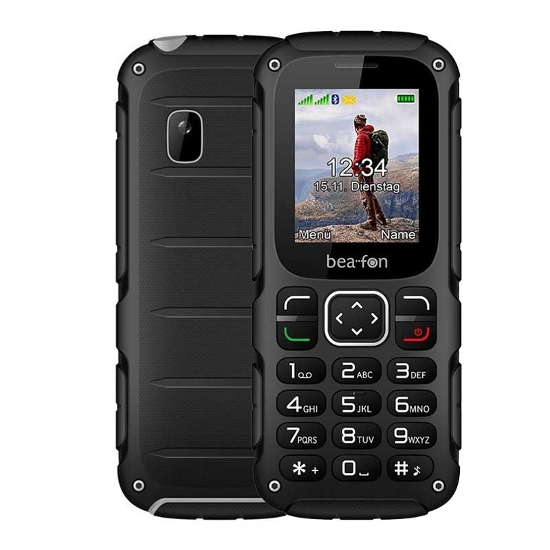 Beafon Al450 schwarz/silber Outdoor-Handy