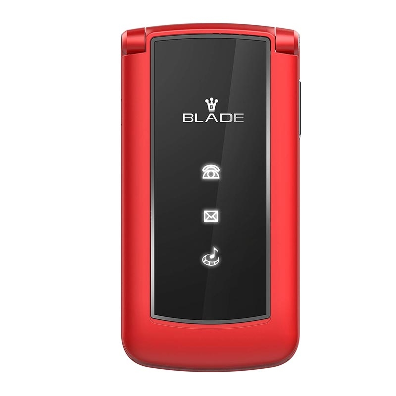 Binatone Blade Dual-SIM Klapphandy rot