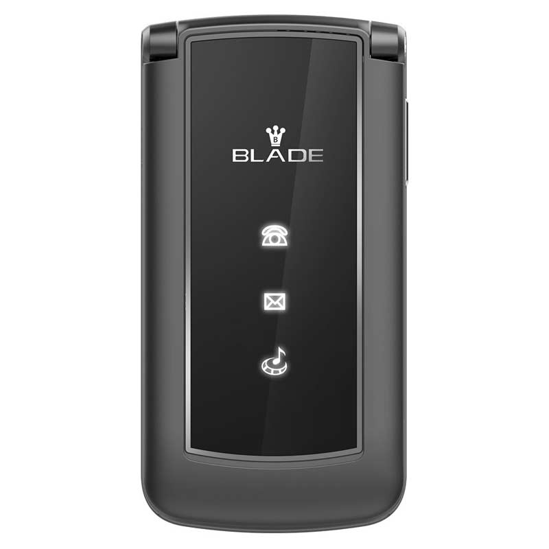 Binatone Blade Dual-SIM Klapphandy schwarz