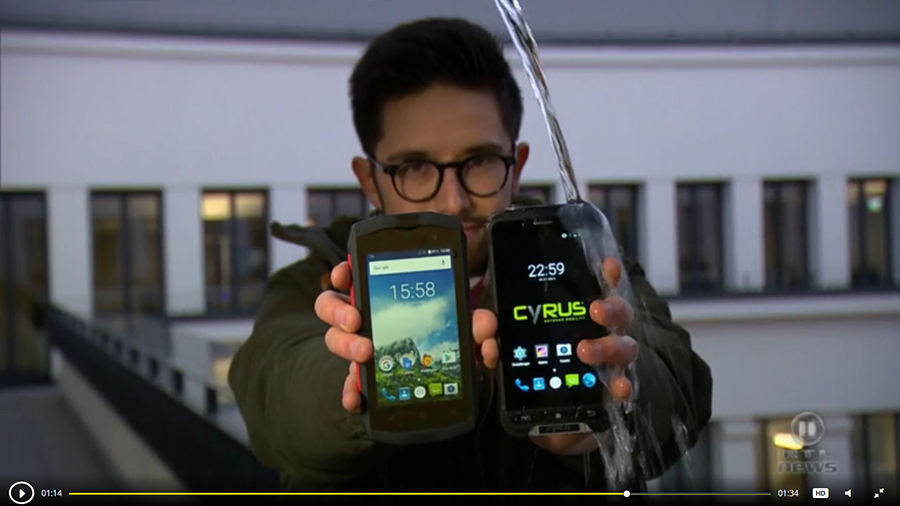 Cyrus CS35 Freestyle Outdoor Smartphone