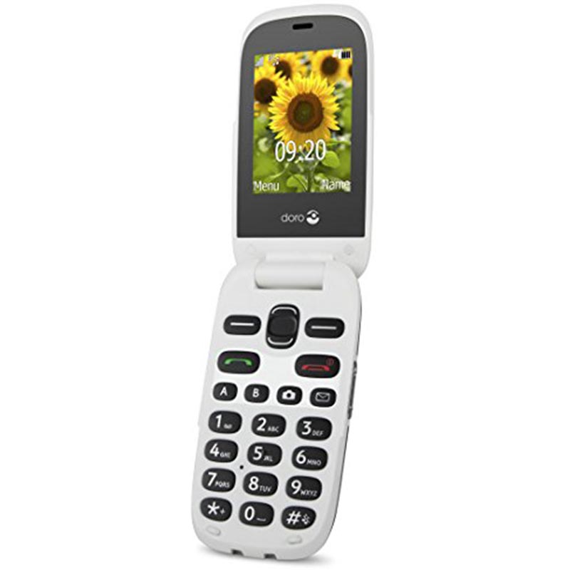 DORO 6030 Handy weiß Seniorenhandy Klapphandy Grosstastentelefon