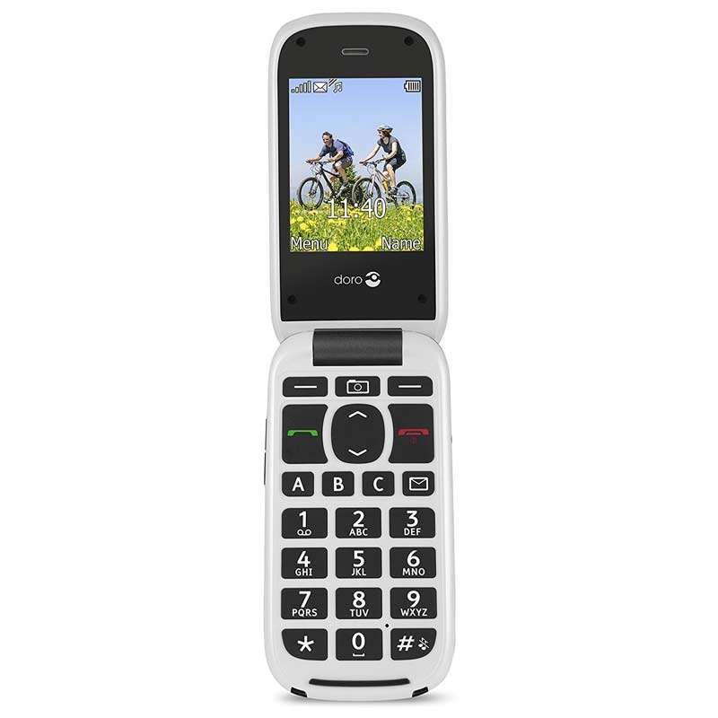 DORO PhoneEasy 613 graphit-weiß
